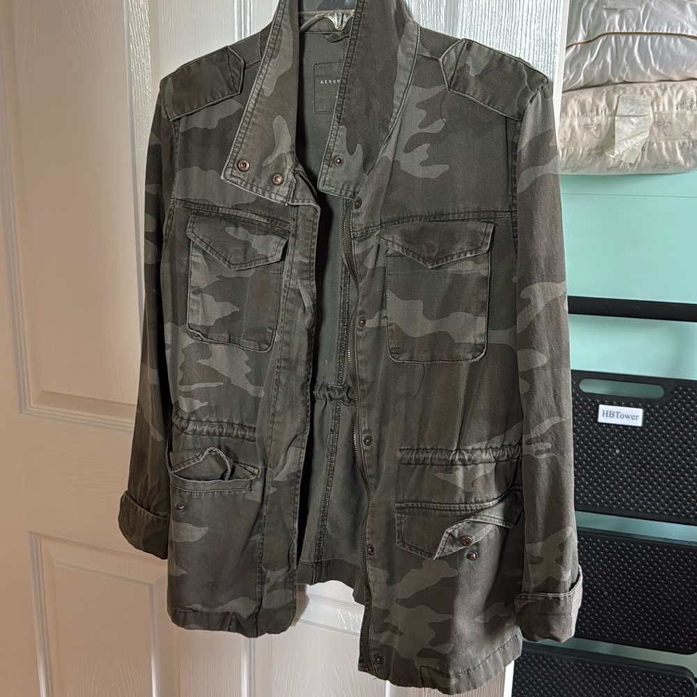 Camo jacket, lightweight
